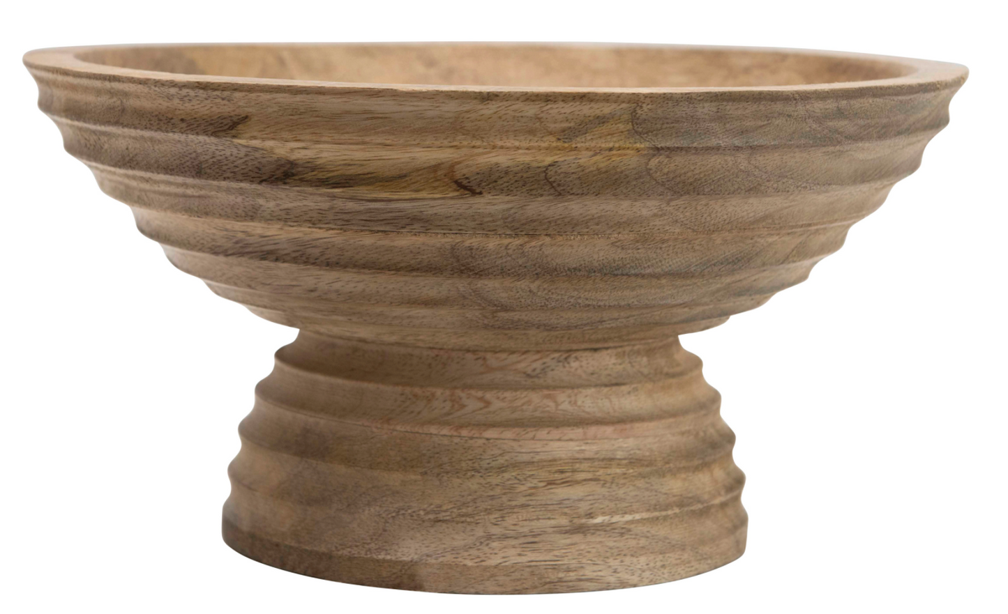 Wood Footed Bowl